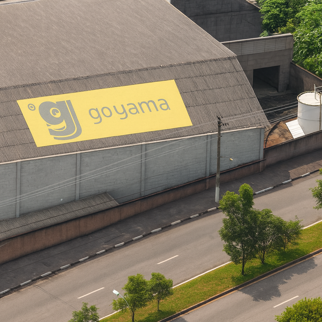 Fábrica da Goyama - Instalações modernas de injeção plástica